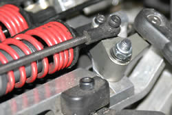 F1 Comp levers, bearing support, pair